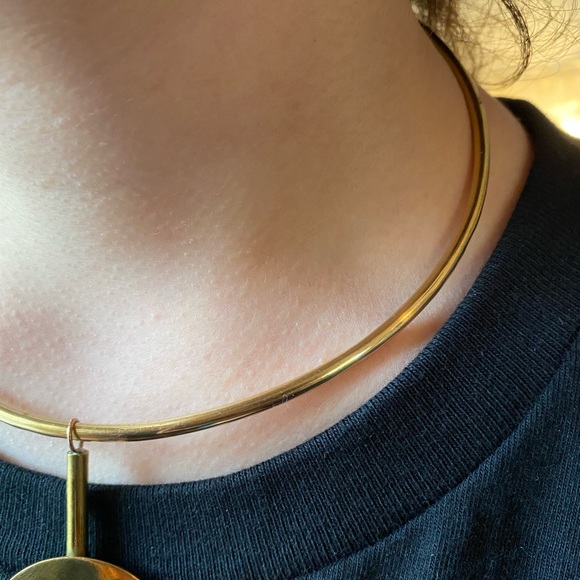 Sun Shield Choker - By Cities in Dust Jewelry - TOTAL STATEMENT PIECE - Picture 12 of 15